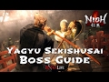 Yagyu sekishusai boss fight  nioh