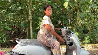 Alhamdulillah Njajal Nganyari Motor Ngger Anak Wedok Hehehe