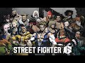 Street fighter 6 story arcade mode all characters cutscenes 2023 no commentary