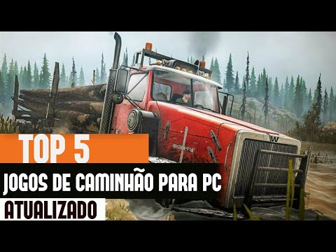 TOP 5 JOGOS DE CAMINHÃO PARA PC ATUALIZADO 