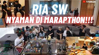 QUEEN OF CONTENT IS HERE! 👑 Ria SW Bikin Markas Marapthon S3 Makin "Pecah"!