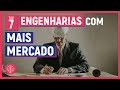 ⚠️As 7 Engenharias que Tem Mais Mercado de Trabalho - Quais Engenharias tem mais procura?