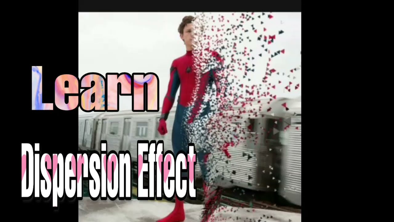 Learn Dispersion effect || on Android || PicsArt || Thanos snap ||