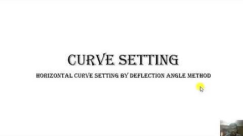 Curve Setting by deflection angle method (one & two theodolite) #Horizontal #Curve #Survey #Bengali
