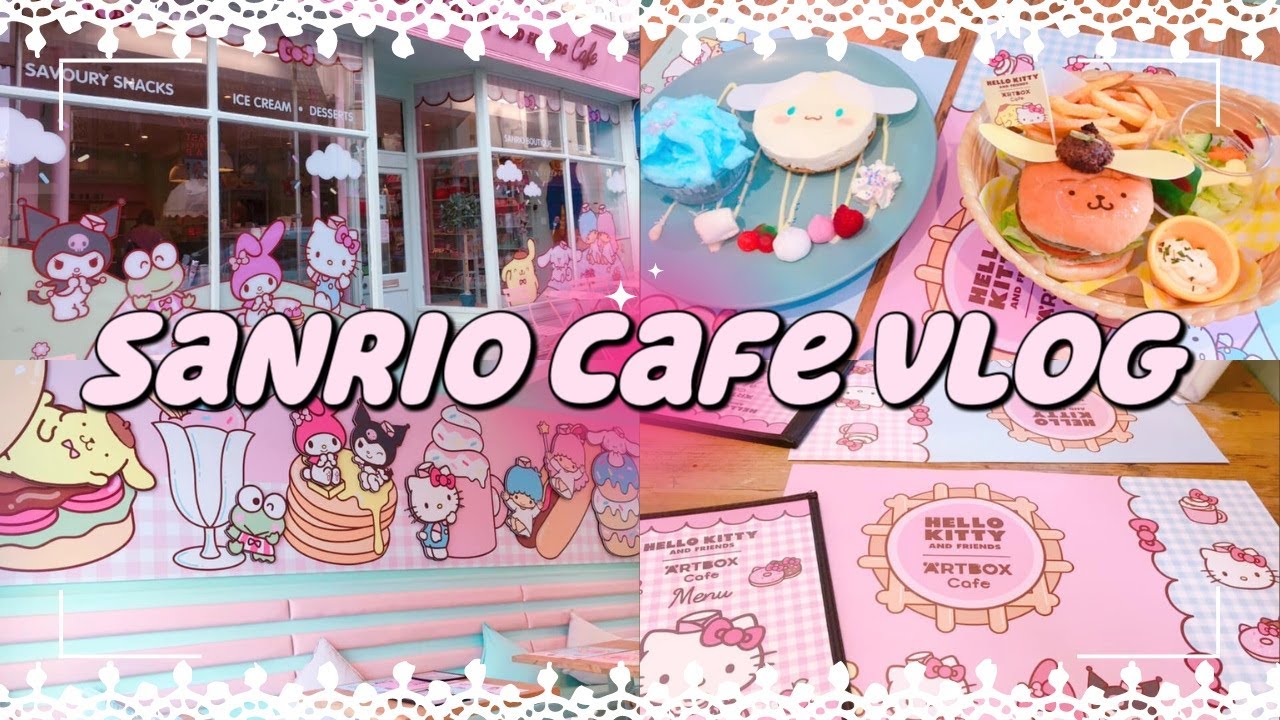 Hello Kitty & Friends at ARTBOX Cafe - Super Cute Kawaii!!