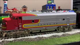 Menards O Scale Santa Fe F Unit