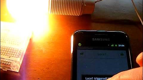 Arduino + android phone + Domotic Home