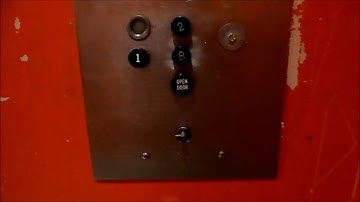 1950s Otis "Black Button" Elevator in Las Vegas, NV