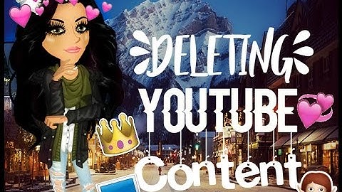 Deleting Youtube Content // Fresh Start // Kals MSP