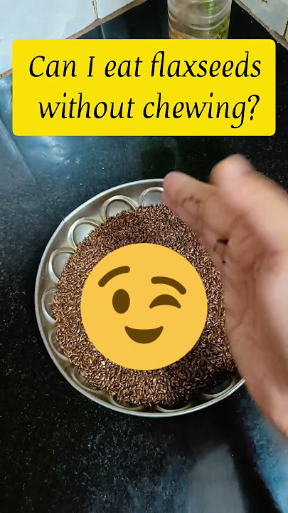 how do you prepare flaxseed to eat ?#shortsfeed #shortsvideo #trending #shorts
