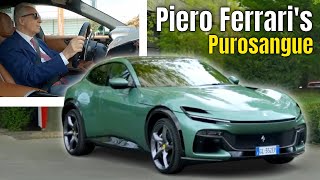 Piero Ferrari's Purosangue Super SUV Was Inspired By Enzo's Very Own 400 Superamerica