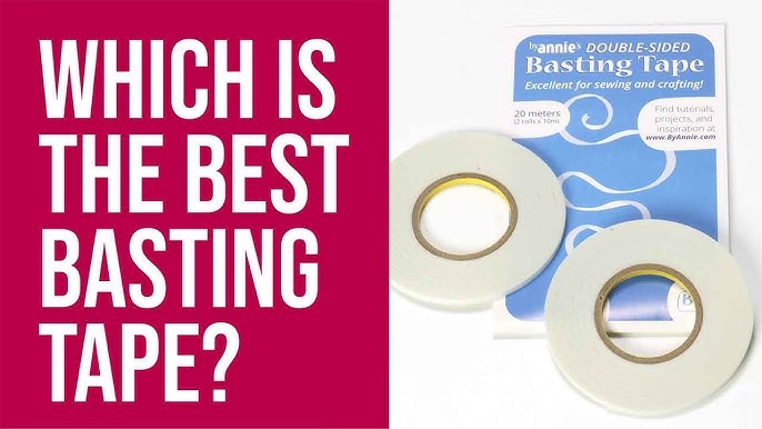 Double Sided Tape for Sewing - Seamstick Basting Tape for Canvas 