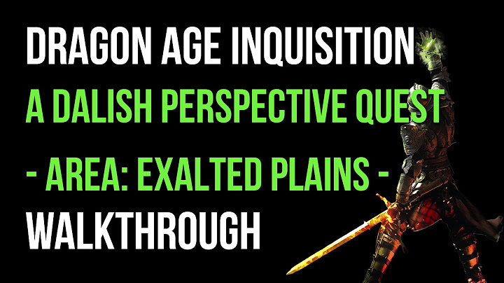Where is the exalted Plains Dragon Age Inquisition?