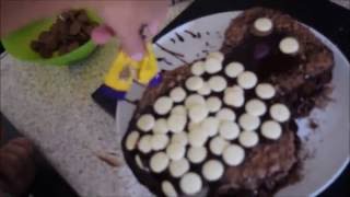 Cadbury's Chocolate Owl Cake Recipe Tutorial | Serenity You screenshot 1