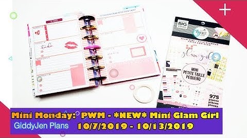 MINI MONDAY! Girl Gang - PWM 10/7/2019 - 10/13/2019  *NEW* Glam Girl Mini Sticker Book