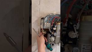 How to fit an electric shower on plastic pipe! #asmr #diy #subscribe #howto #youtubeshorts #plumbing