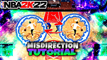 HOW TO DO THE MISDIRECTION DRIBBLE TUTORIAL on NBA 2K22! W/ HANDCAM TUTORIAL! SIMPLE AND EASY