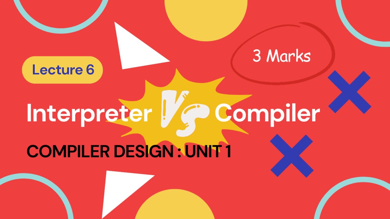 Difference Between Interpreter and Compiler | Compiler Design Lecture 6 ...