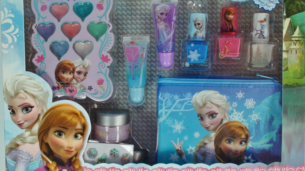 Disney Frozen Beauty Kit Featuring Elsa Anna & Olaf Fun toys Frozen Kit ...