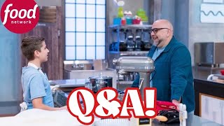 Levi from KIDS BAKING CHAMPIONSHIP Answers Questions!