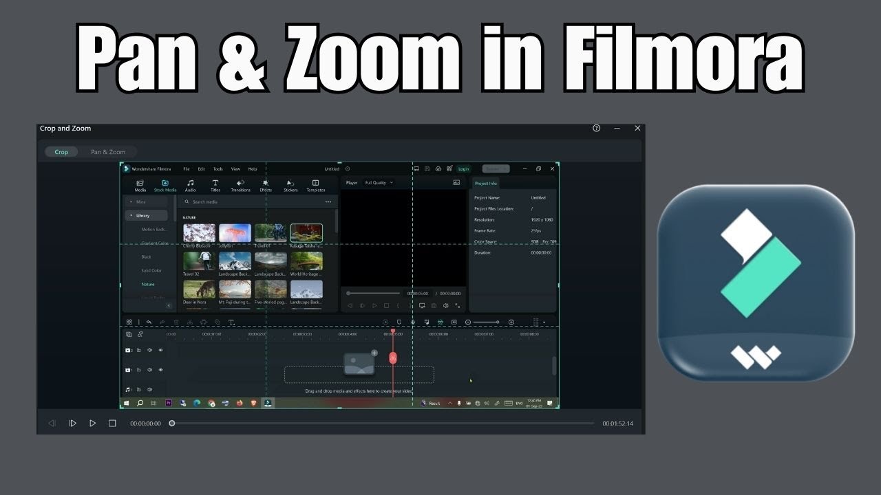 Filmora Tips: Pan & Zoom Effect for Stunning Videos