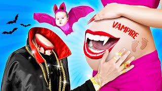 ВАУ! Беременный вампир становится БОГАТЫМ! Удивительные советы по воспитанию от La La Life Games