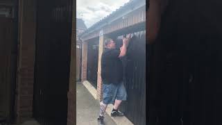 Up & Over Garage Door Break In