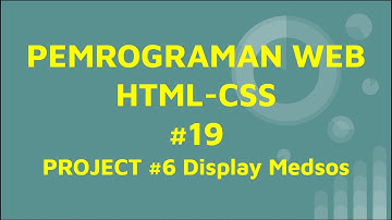 Materi Pemrograman Web html css bagian 19#Display Medsos
