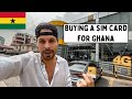 Buying a sim card for ghana at accra airport