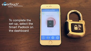 eGeeTouch - How to Add & Pair Lock - Smart Padlock 2nd Gen