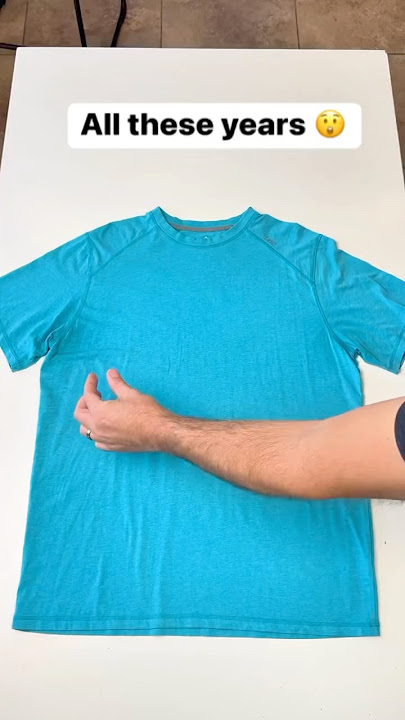 Easy way to fold a shirt #shirt #shirts #clothes #folding #organization #tee