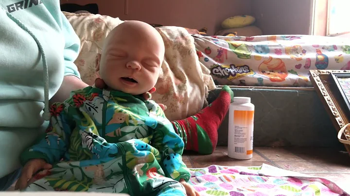 how to powder a silicone reborn baby