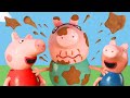Peppa Pig Official Channel | Peppa Pig Toys: Muddy Puddle Bucket Challenge Peppa Pig