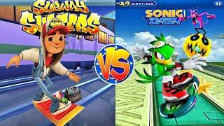 Sonic Dash Vs Subway Surfers - Jet Sonic  Vs Boss Battle Zazz Who's the Best ? Gameplay screenshot 4