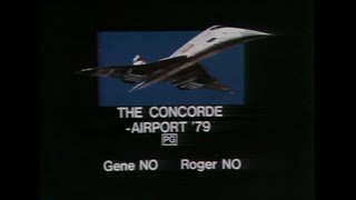 The Concorde Airport '79 (1979) movie review - Sneak Previews with Roger Ebert and Gene Siskel