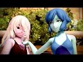 [Steven Universe animation] Lapis + Amethyst fusion