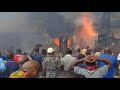 Full hausafulani boys burnt down timbershed in deidei international market abuja