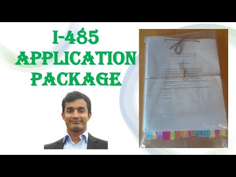 How to make I-485 package | I-485 Cover Letter Template - YouTube