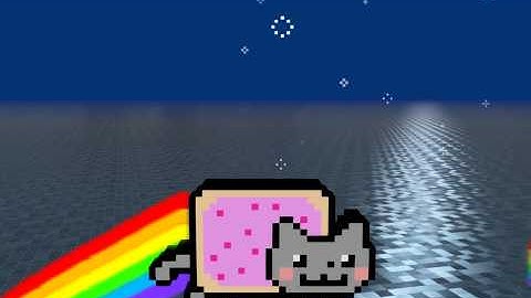 Nyan Cat Adventure in Cloud Party - Interactive 3D