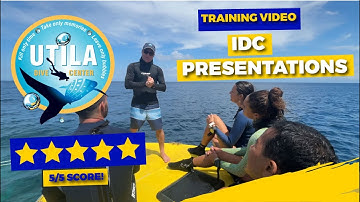 PADI Instructor Development Course - Get a Perfect Score on your IDC Presentations! - Training Video