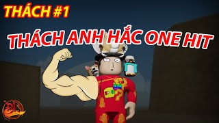 THÁCH #1 - THÁCH ANH HẮC ONE HIT, BIẾN THUYỀN THÀNH CANO | King Legacy