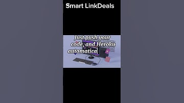 Deploy your app instantly with Heroku #Heroku #Cloud #PaaS #TechShorts #Developers #Coding