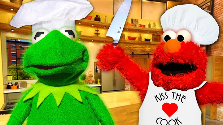 Kermit the Frog and Elmo's Cooking Show! - Kermit'...
