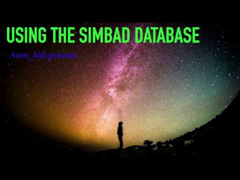 How to use the simbad database