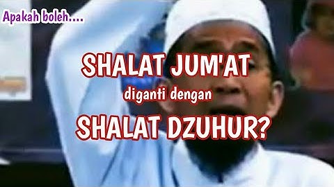 APAKAH BOLEH SHALAT JUM