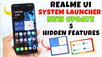 Realme UI System Launcher New Update | 4 New Hidden Features Added | realme UI 4.0 features Update ⚡