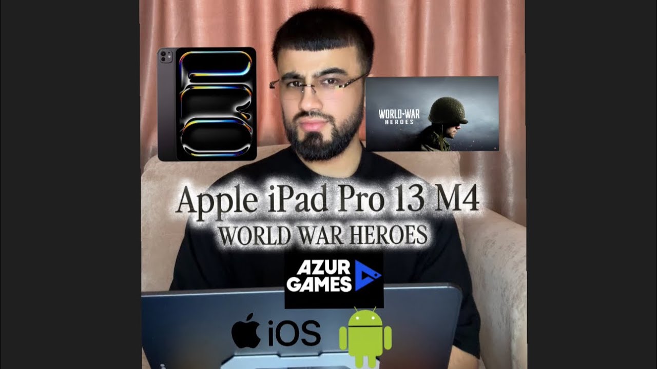 Первый тест World War Heroes на iPad Pro 13 M4.