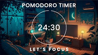 2-Hour Study With Me 🎶 Deep Focus Lofi Music, Study & Work ★︎ Pomodoro 25/05 screenshot 4