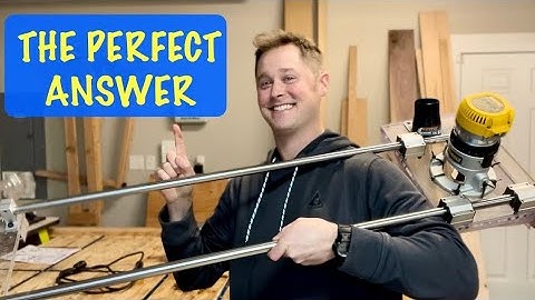 This router sled fits in any small workshop!