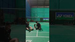 When only 1/5 Trainees avilable, 🪚🛠️Jugar Mode Active 😅#ideas  #jugar #badmintontraining